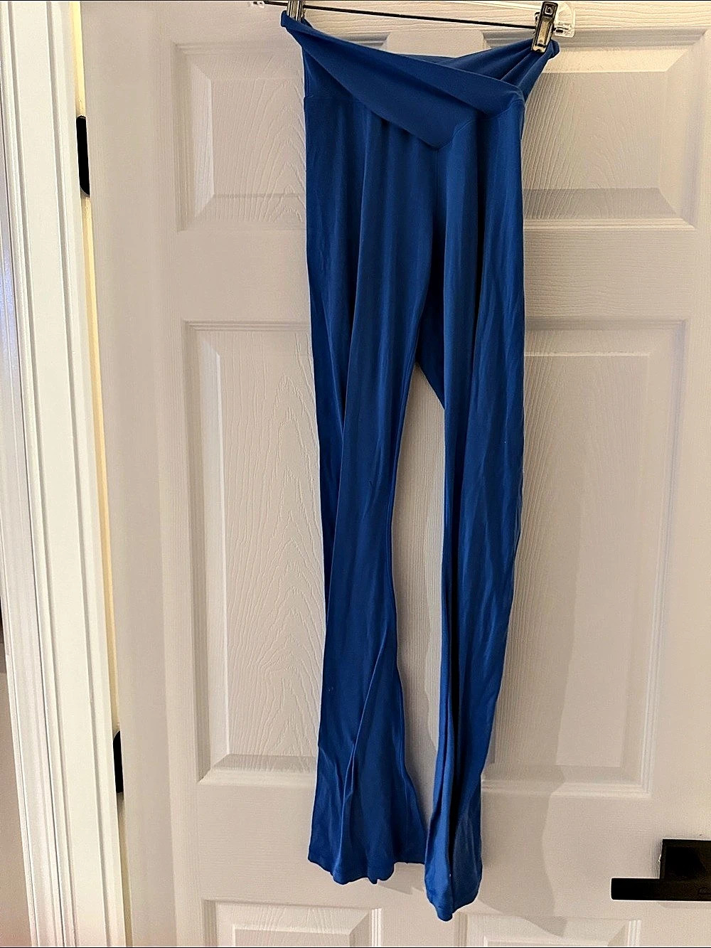 Offline by Aerie Real Me High Waisted Crossover Flare Legging Blue